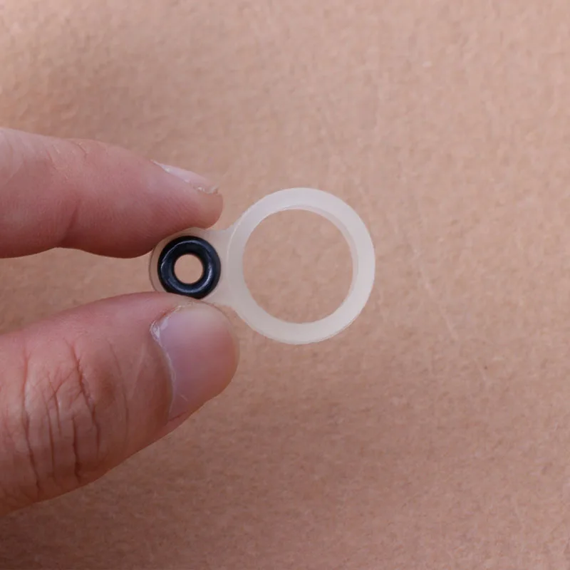 14Pcs Fishing Rod Wire Ring Silicone Fishing Line Guide Ring Different Size 1-14 fishing Tackle Accessories