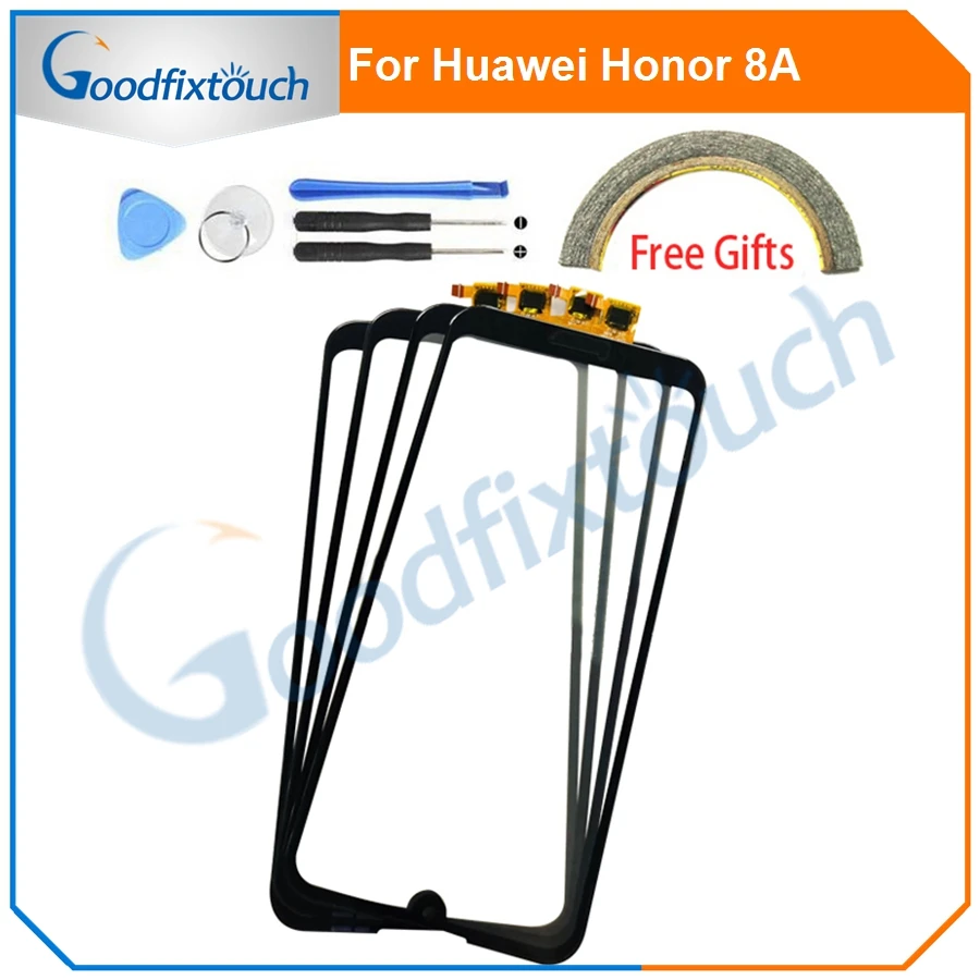 

For Huawei Honor 8A Front Touch Screen Digitizer Panel Sensor Glass Lens Replacement Parts