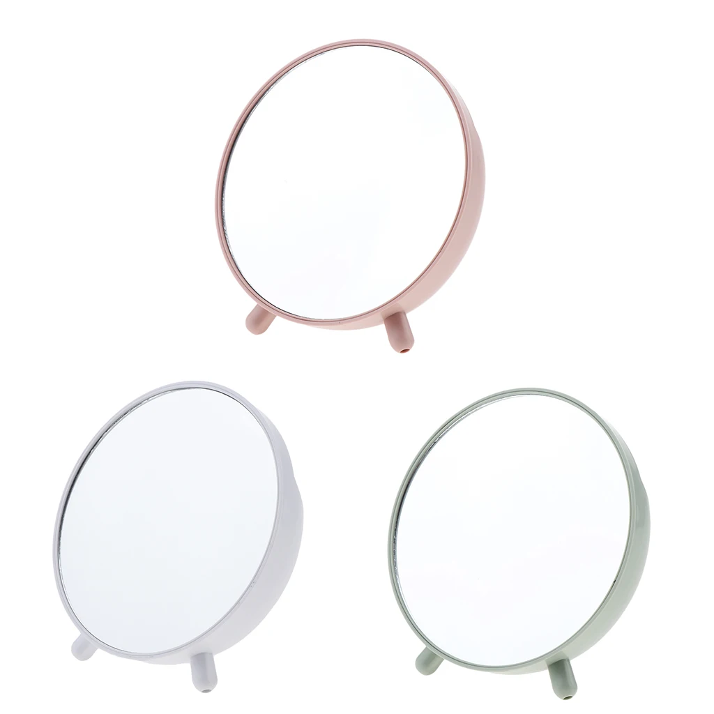 Free Standing Single Side HD Tabletop Cosmetic Desk Mirror for Makeup Beauty Shaving, Girl's Gift