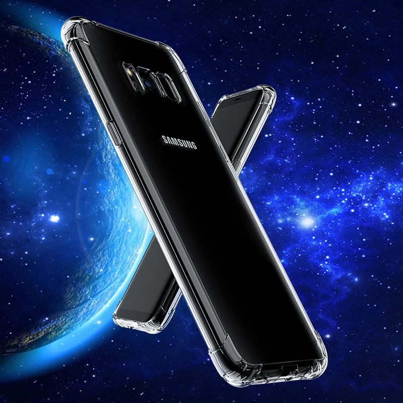 For S10 Airbag Full Cover Samsung Galaxy Lite S9 S8 Plus Note 8 A8S A6S A6 A7 A8 A9 2018 J2 J3 J4 J5 J6 J7 J8 Core |