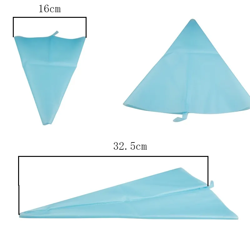 3 шт./компл. многоразовые силиконовые многоразовые Торт Обледенение Трубопроводы Крем сумка помадка украшения Кондитерские инструменты размеры S, M, l подарок