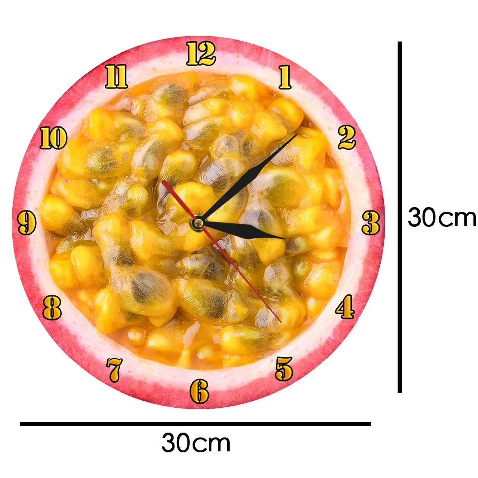 Funky Passion Fruit Flesh Decorative Cock Fruit Store Wall Art