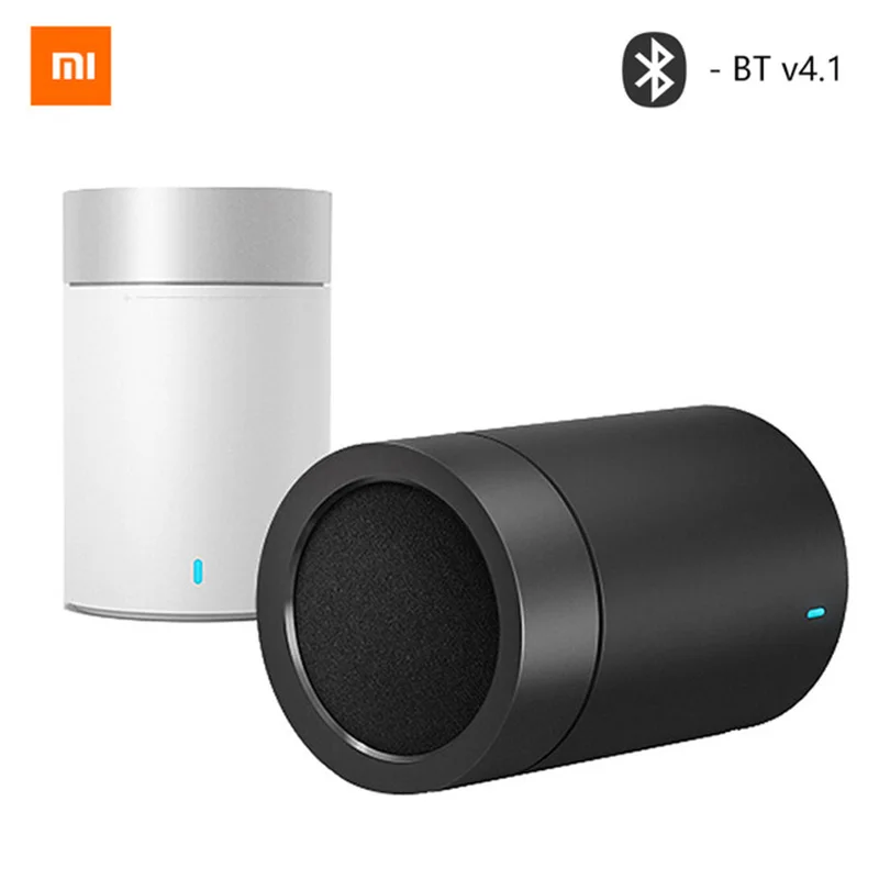 Xiaomi Bluetooth динамик Cannon 2 Цилиндрический металлический Мини Портативный беспроводной Bluetooth динамик Громкая связь микрофон сабвуфер