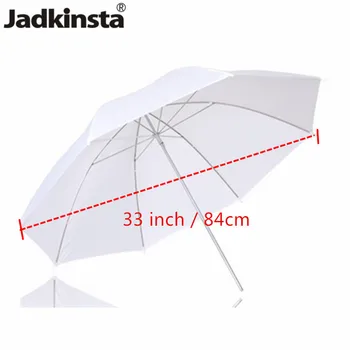 

Jadkinsta 33 inch Translucent White Soft Umbrella Softbox Photography Studio Flash Diffuser Camera Accessories