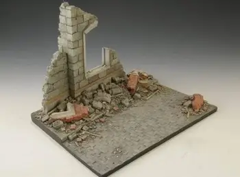 

Resin Kits European Ruins Scene Platform (size:150mm*110mm*110mm ) Unbuild Uncolored Model