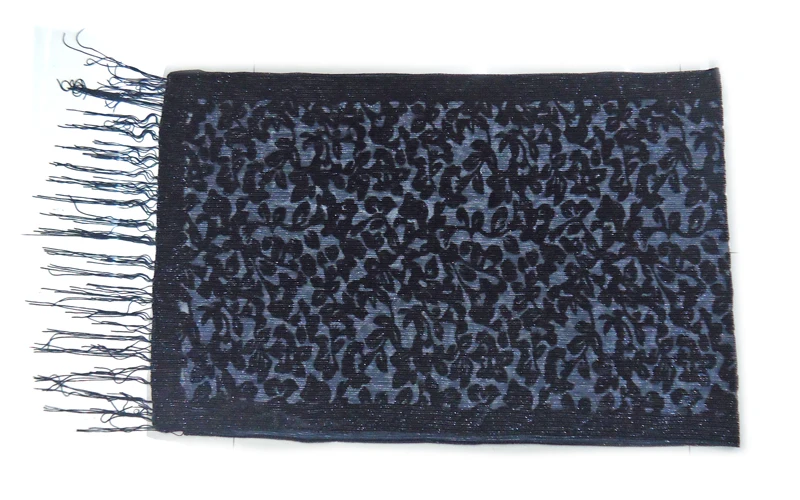 Черный Цветочный Печать длинный шарф брендовый женский Зимний Шарф бархатный шаль-пончо модный подарок для влюбленных