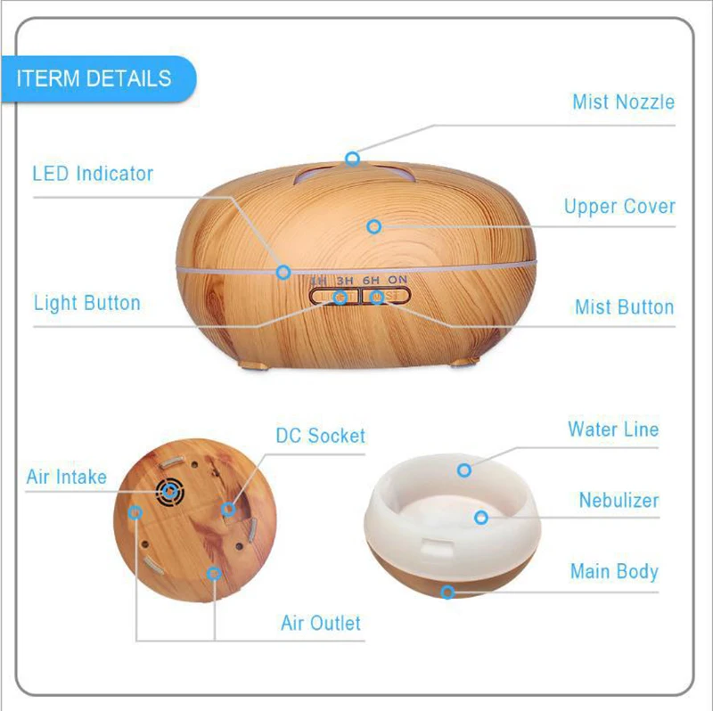 Ultrasonic humidifier6