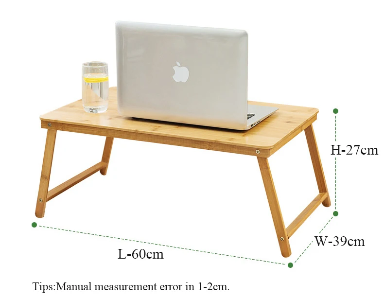 Эргономичный складной Портативный ноутбука Настольный вертикальный рабочий стол Бамбуковая мебель Спальня столы минималистский