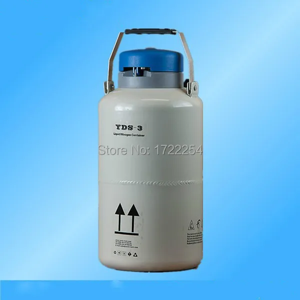 FREE SHIPPING YDS 3 3L 3.15 L Liquid Nitrogen Container Cryogenic LN2