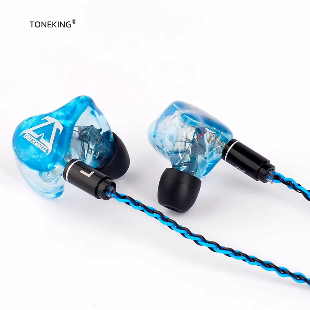 TONEKING T4 в ухо наушник 4 уравновешенного якоря 4BA Hi Fi монитор DJ Studio стерео наушники W/