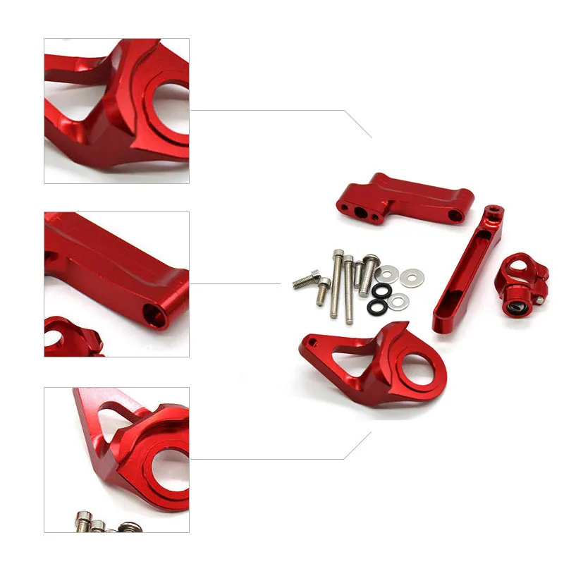 CNC Steering Damper & Mounting Kit for Suzuki GSX1300R Hayabusa 1998-2015 CNC Steering Damper & Mounting Kit for Suzuki GSX1300R Hayabusa 1998-2015