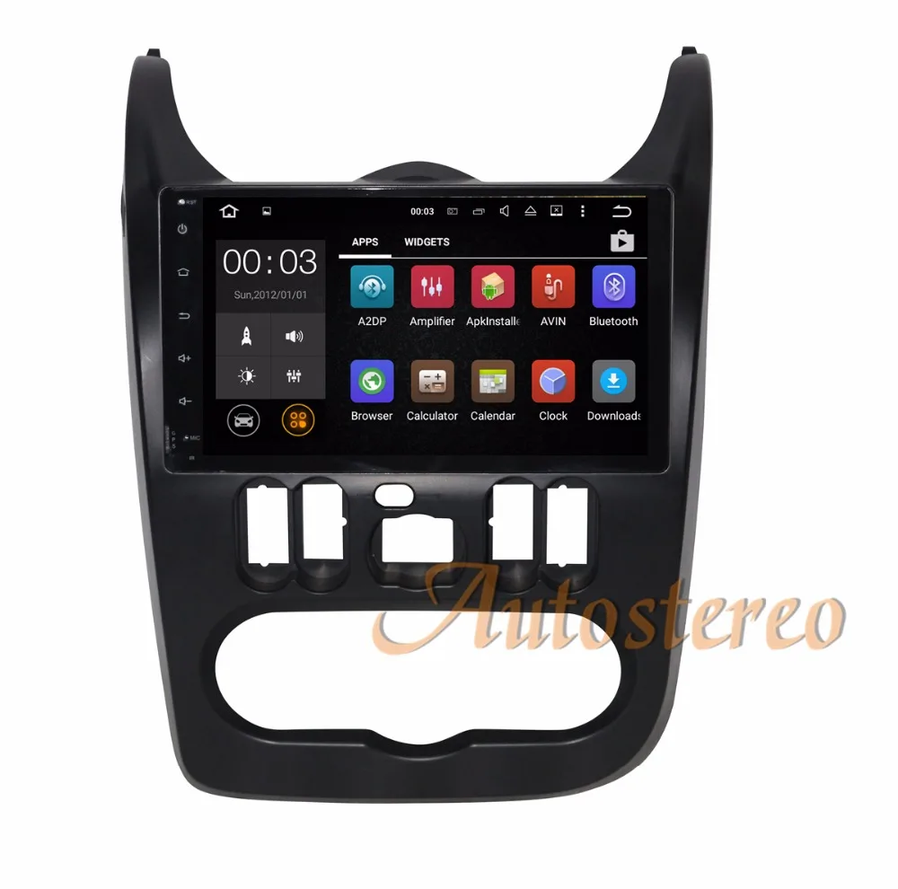 Excellent Android 9.0 Car Radio Player Auto GPS Navigation for RENAULT Sandero Dacia Sandero2008 2009 2010 2011 2012 SAT NAV Multimedia 3