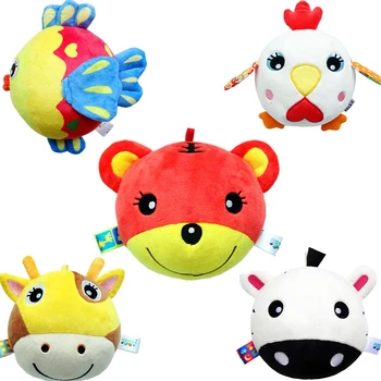 

Educational Toys Baby 0-12 Month Cartoon Plush Animals Baby Rattles Brinquedos Para Bebe Oyuncak Toys Newborn Infant Gifts