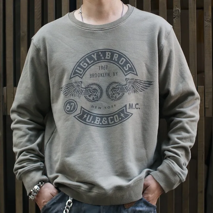 

Free ShippingNEW UGLYBROS Vintage Sweater Fashion Casual Motorcycle Sweatshirt Outdoor Sports Cotton Sweatshirt Moto GP Clothing