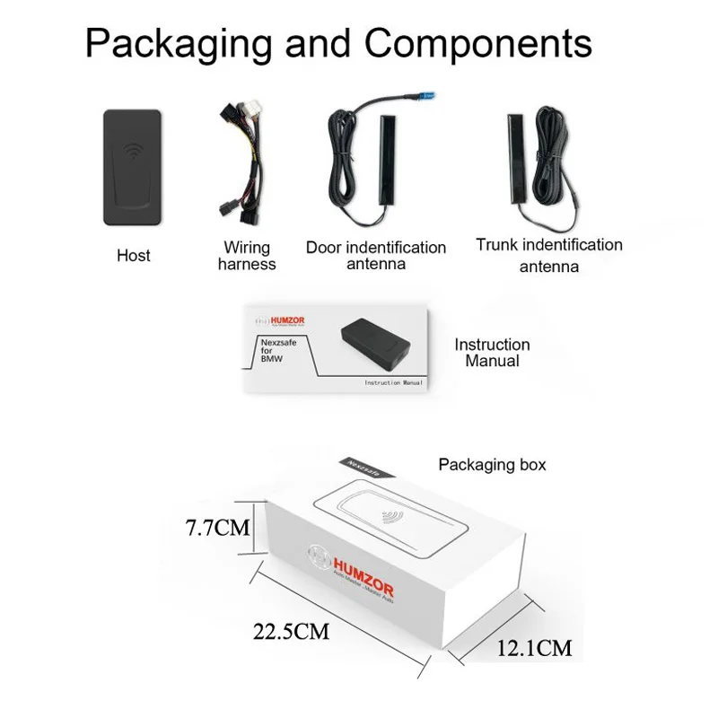 Nexzsafe auto Keyless Entry Comfort Access For BMW X1,X2 ,Mini,2/GT,X5/X6/M, i3.i8,Newer 5 Newer X3 BDC1 BDC2 BDC3 system
