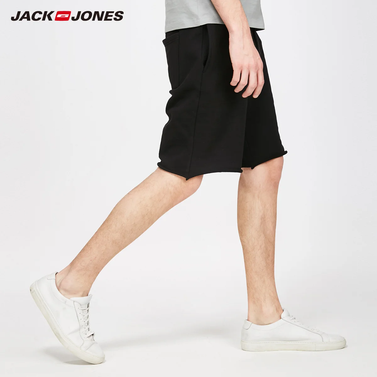 JackJones Весна Лето Новые мужские свободные повседневные короткие брюки | 2181SH503