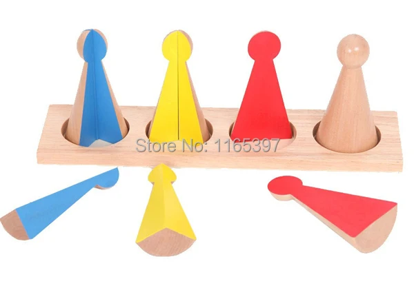 

Free ship 1Set children kids Wooden Montessori mathematics math toys games material early development Educational material