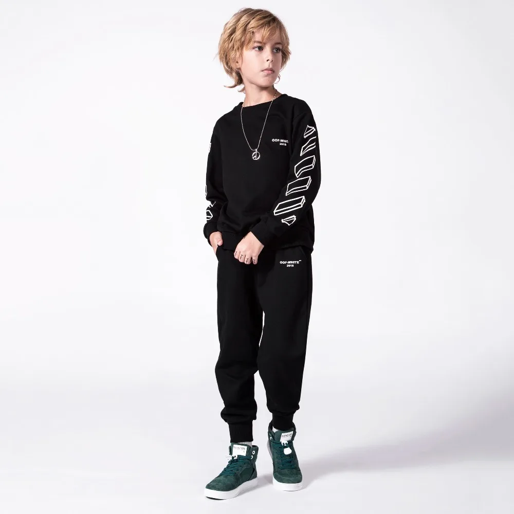 

MD-148 Spring Autumn Boy Clothes Set,Sweatshirts+Pants 2PC Suits Teenager Kids Child Clothes Fashion Sport Sets print Tracksuit