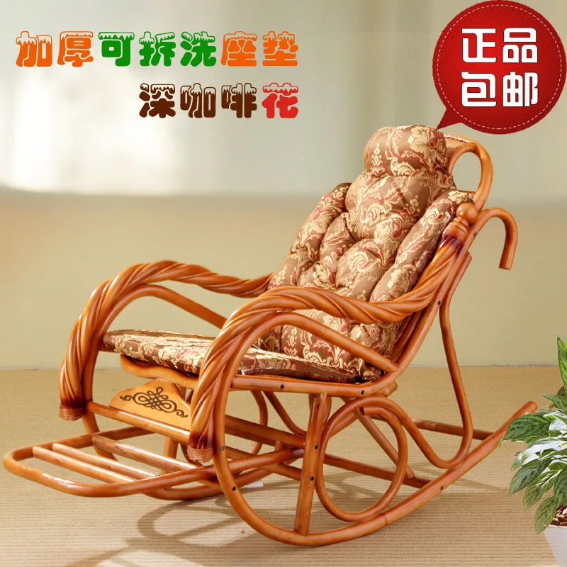 Кресло-качалка для взрослых, легкое кресло-качалка для взрослых, кресло-качалка из ротанга, кресло-качалка для отдыха