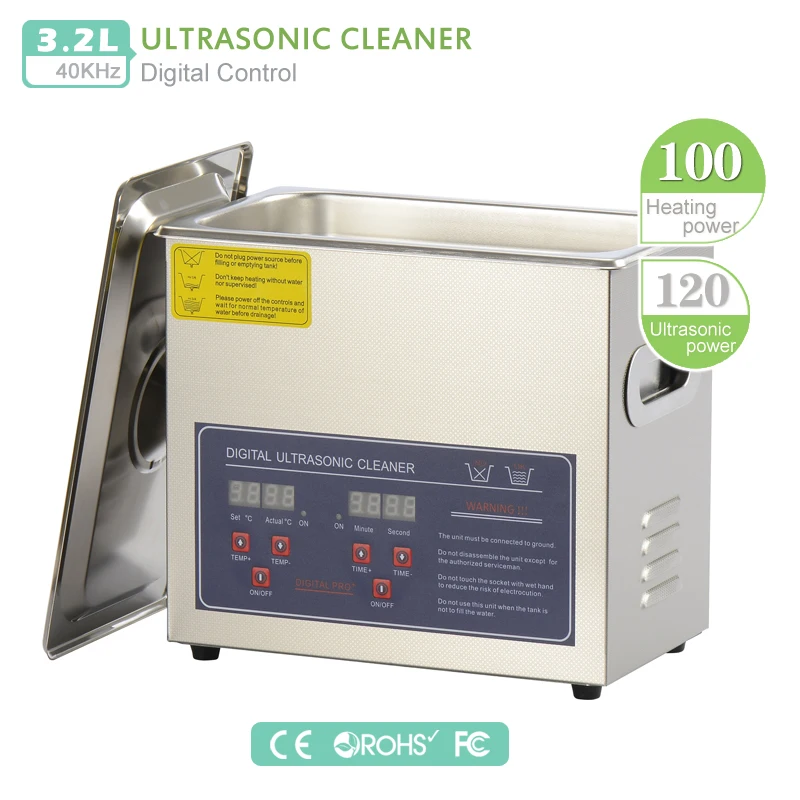 

PS-20A 3.2L 120W Digital Ultrasonic cleaner 40KHZ Wash machine Ultrasonic Cleaner Bath For Gold silver jewelry Jewelry Watch