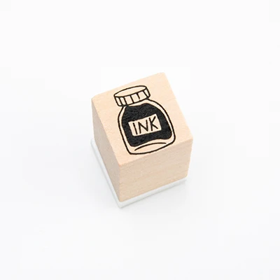 Винтажные ручные штампы, деревянные штампы для рукоделия, деревянные и резиновые штампы для скрапбукинга, канцелярские товары, стандартные штампы для скрапбукинга - Цвет: A15