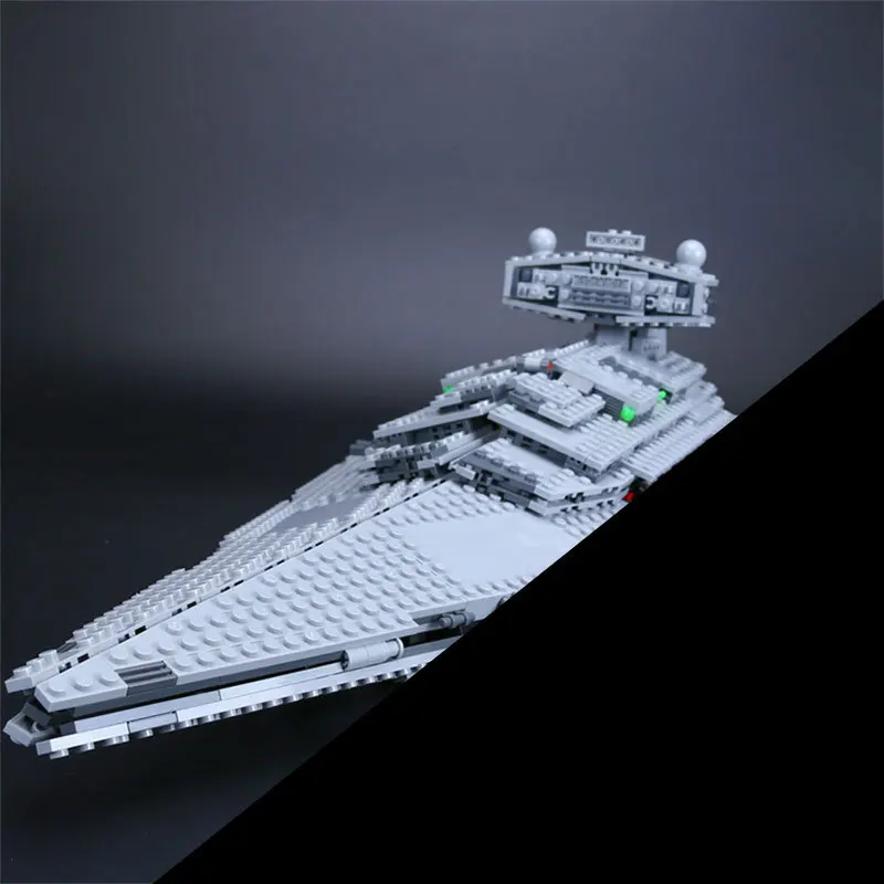 

New 1391pcs 05062 Genuine Star Series The Star Destroyer Set 75055 Building Blocks Bricks Educational Toys War
