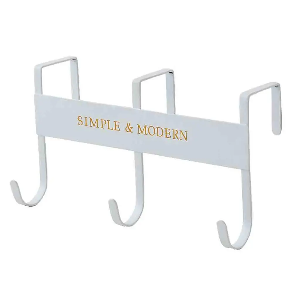 Letter Printing Over-The-Door Hook Rack Metal Waterproof Hooks Hanger Storage Holder Hanging Coat Hat Iron Removable 10Jun 3 | Дом и сад