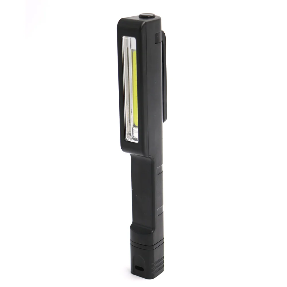 Portable Mini COB LED Flashlight 1 Mode Rotate Torch Lantern