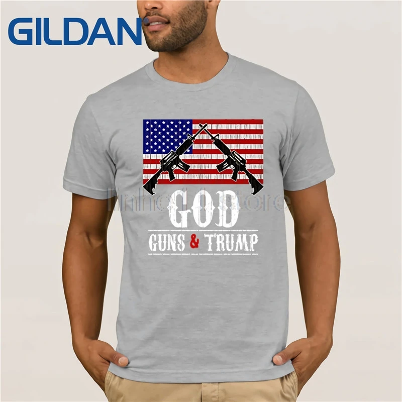 

Trump Gun Shirt - God , President Donald Trump Mother's Day Ms. T-shirt Clothes Popular T-Shirt Crewneck 100% Cotton Tees