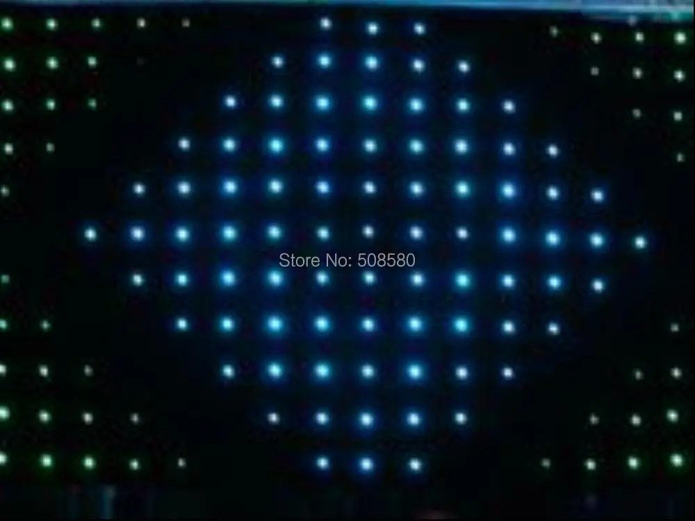 P10 Светодиодный видеозанавес 1x2 м, 2x3 м, 2x4 м, 3x4 м, 3x6 м, 4x6 м SMD сценическая звезда ткань огнеупорный велюр+ контроллер видения занавес