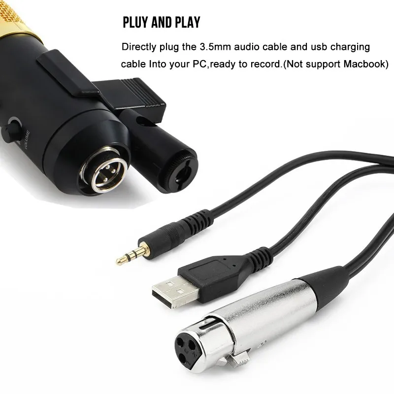 MK-F100TL USB Microphone 6
