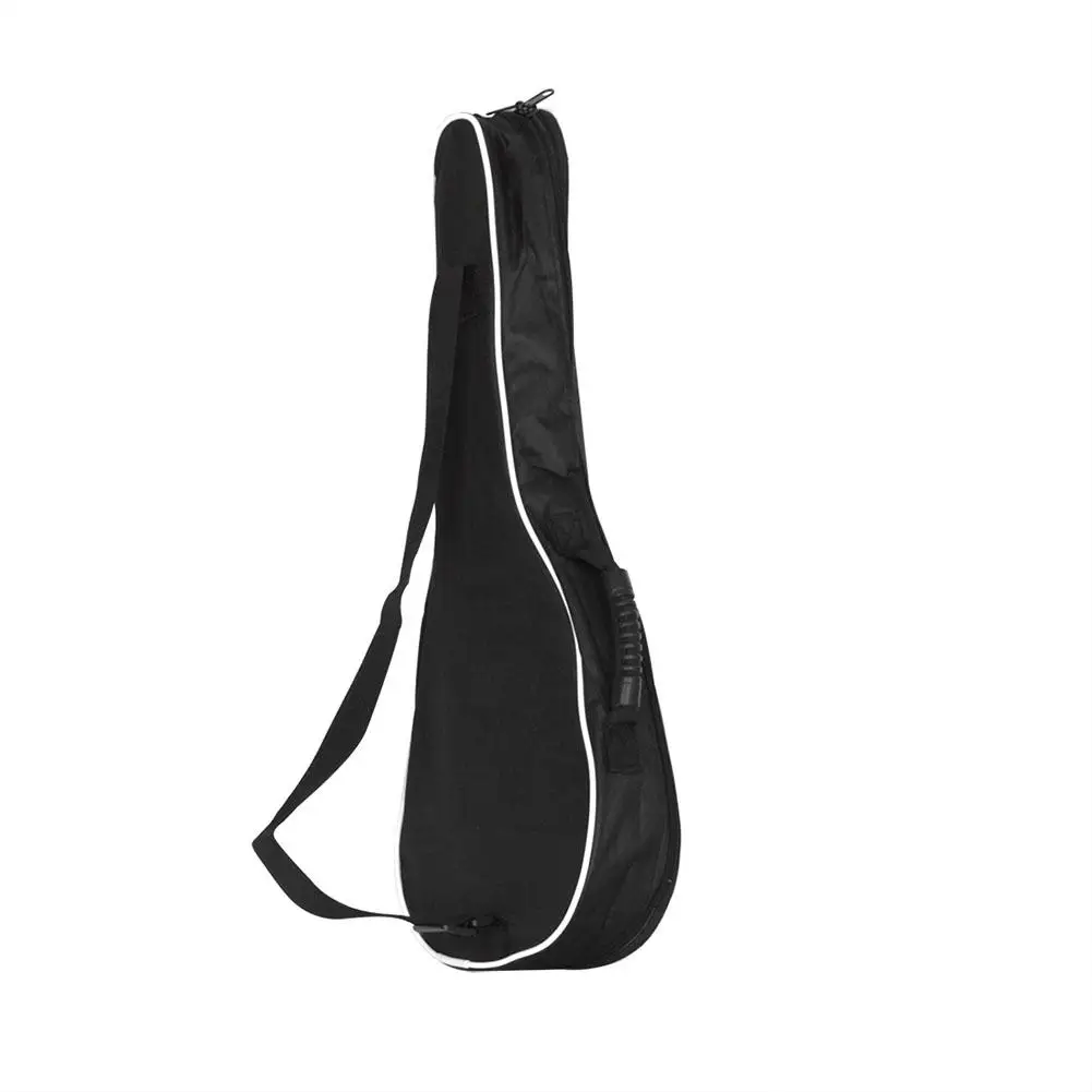 21/23/26 Inch Guitar Bag Oxford Cloth Waterproof Ukulele Cover Bag Soft Case Adjustable Shoulder Straps Guitar Carry Bags Black