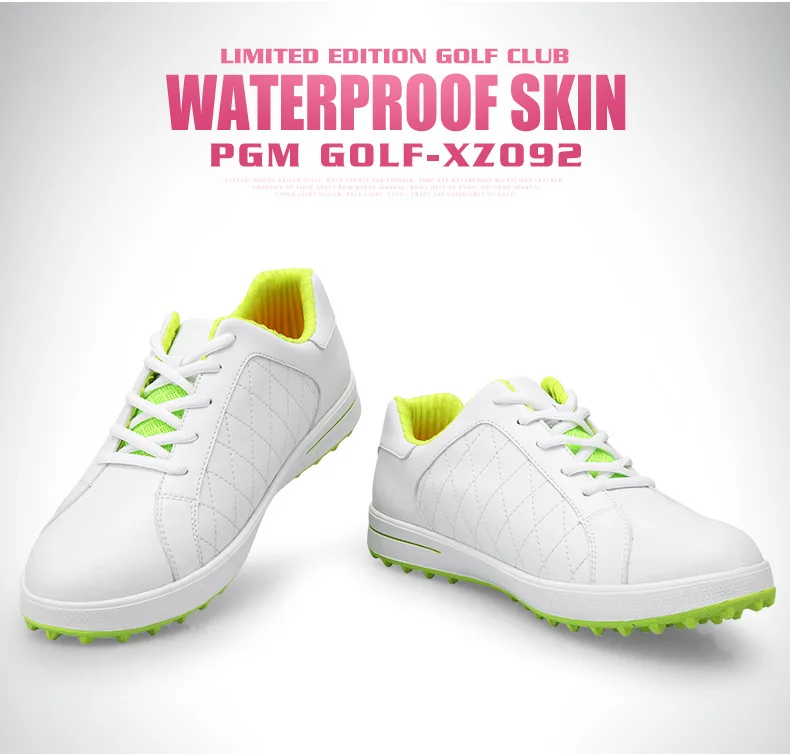 Новинка, PGM обувь для гольфа, нескользящая спортивная обувь для женщин, летняя спортивная обувь для женщин