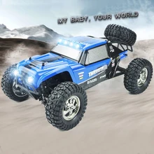 1:12 в натуральную величину 2,4G 4WD 26 км/ч радиоуправляемая автомодель трагги части внедорожных пустыня грузовик два Скорость режим дистанционное управление Управление Радиоуправляемый автомобиль игрушки подарки