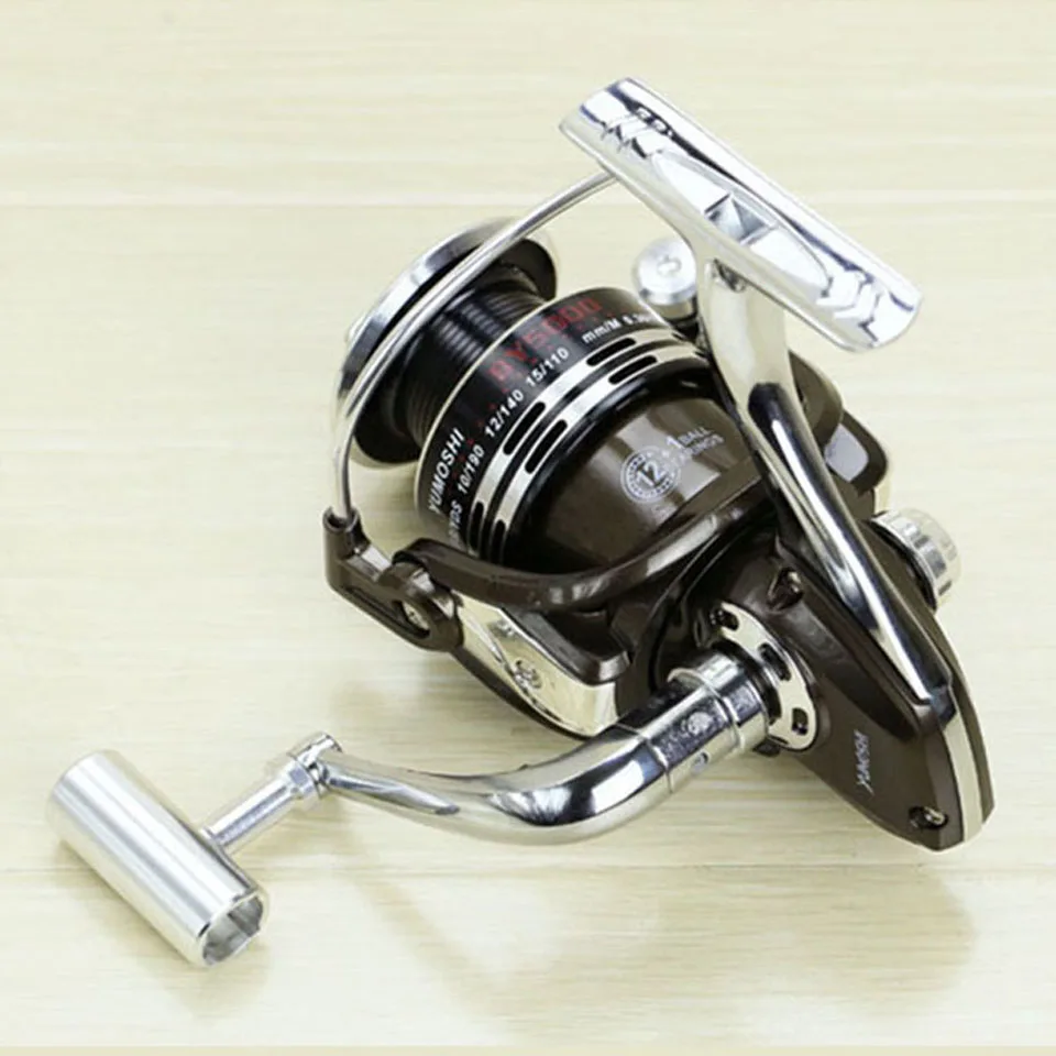 

Most Popular BY1000-7000 Smooth Spinning Reel Fishing Reel 1 pcs 12+1 BB Without Gaps Carp Fishing Bait Runner Reel