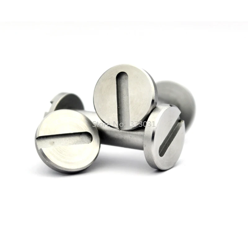 2pcs Stainless Steel Screw EDC 5MM/6MM Knife Material Making Knife