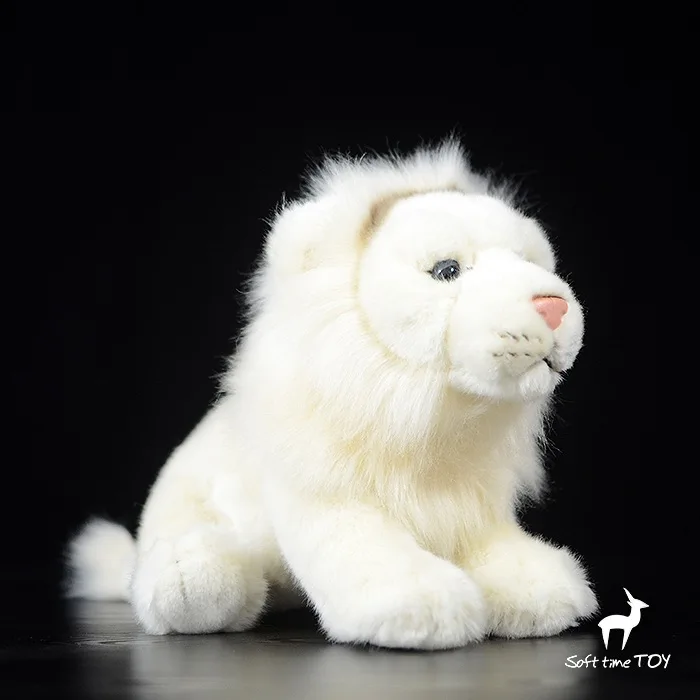 white lion plush