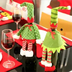 Европа и Соединенные стиль горячая распродажа Рождество красного вина бутылки шампанского нетканый мешок Запад Ресторан Аксессуары gag