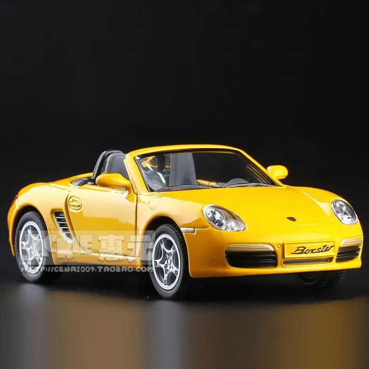 

High Simulation Exquisite Diecasts&Toy Vehicles: KiNSMART Car Styling Convertible BOXSTER S Sports Car 1:36 Alloy Diecast Model