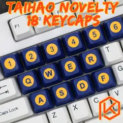 Taihao doubleshots, колпачки для ключей, игровые ключи, OEM Механические клавиатуры, колпачки для ключей, профиль, danger zonegreen, белый углерод, cyan pinkwasd qwer