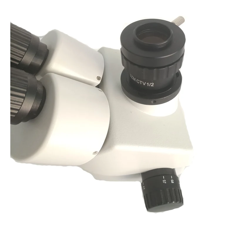 Двойной рычаг стрелы стенд 3.5X-90X Simul-focal Тринокулярный Стерео зум микроскоп+ 144 регулируемый светодиодный кольцо+ 0.5X WD165 2.0X WD30 объектив