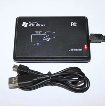 

10pcs/lot RFID reader ID Contactless Proximity EM4100 Windows Smart Card Reader read only