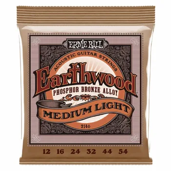 

Ernie Ball 2146 Earthwood Phosphor Bronze Medium-Light Acoustic Guitar Strings 012-054