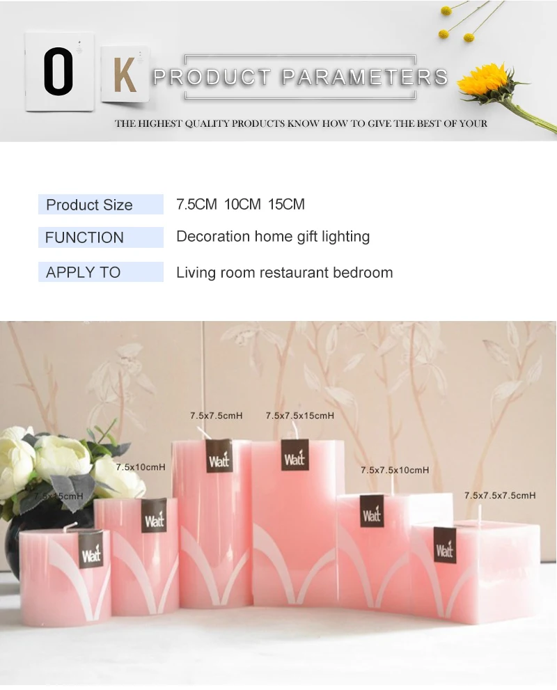 decorative candles (6)
