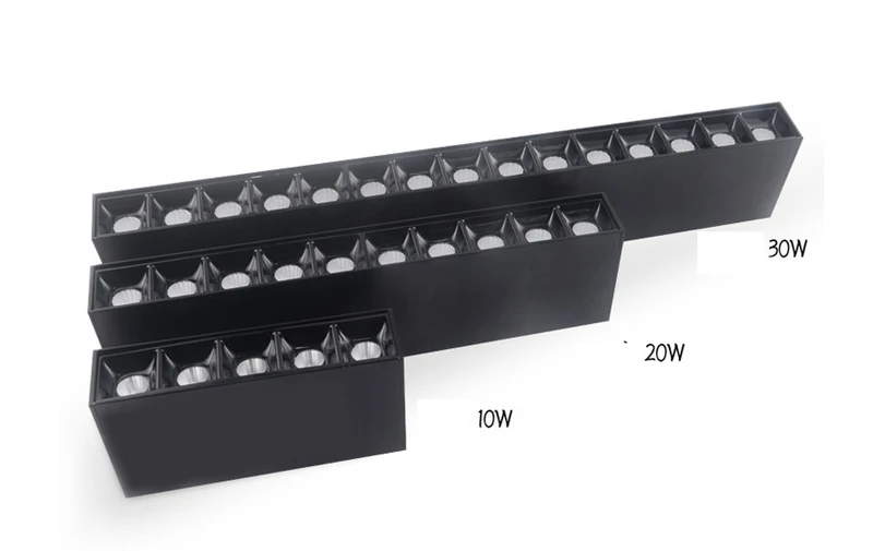 Светодиодный поверхностный потолочный потолочная лампа 10 Вт черный точечный свет для внутренний, прихожая, гостиная AC 90-260 В