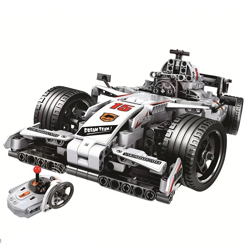 

Remote Control F1 Racing Assembled Educational Building Blocks Compatible With Technic Toys Boy Birthday Toys Gifts