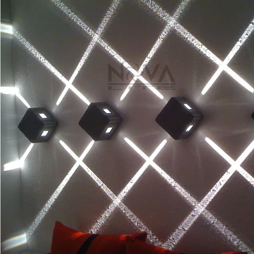 AC85 to AC265V Input 4pcs per lot 4 Emission Wall SconcesLED Facade Lighting Outdoor Narrow Beam AC85 to AC265V Input 4pcs per lot 4 Emission Wall SconcesLED Facade Lighting Outdoor Narrow Beam