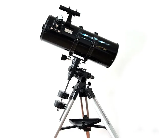 Cheap Visionking 203 mm 8 inches Equatorial Mount Space 203-800mm Astronomical Telescope Sky Watching Exploring Astronomy Telescope