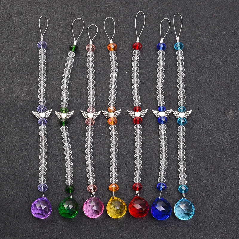

1PCS Hanging Crystal Ball Suncatcher Pendant Rainbow Maker Chakra Window Ornament Crystal Lightcatcher
