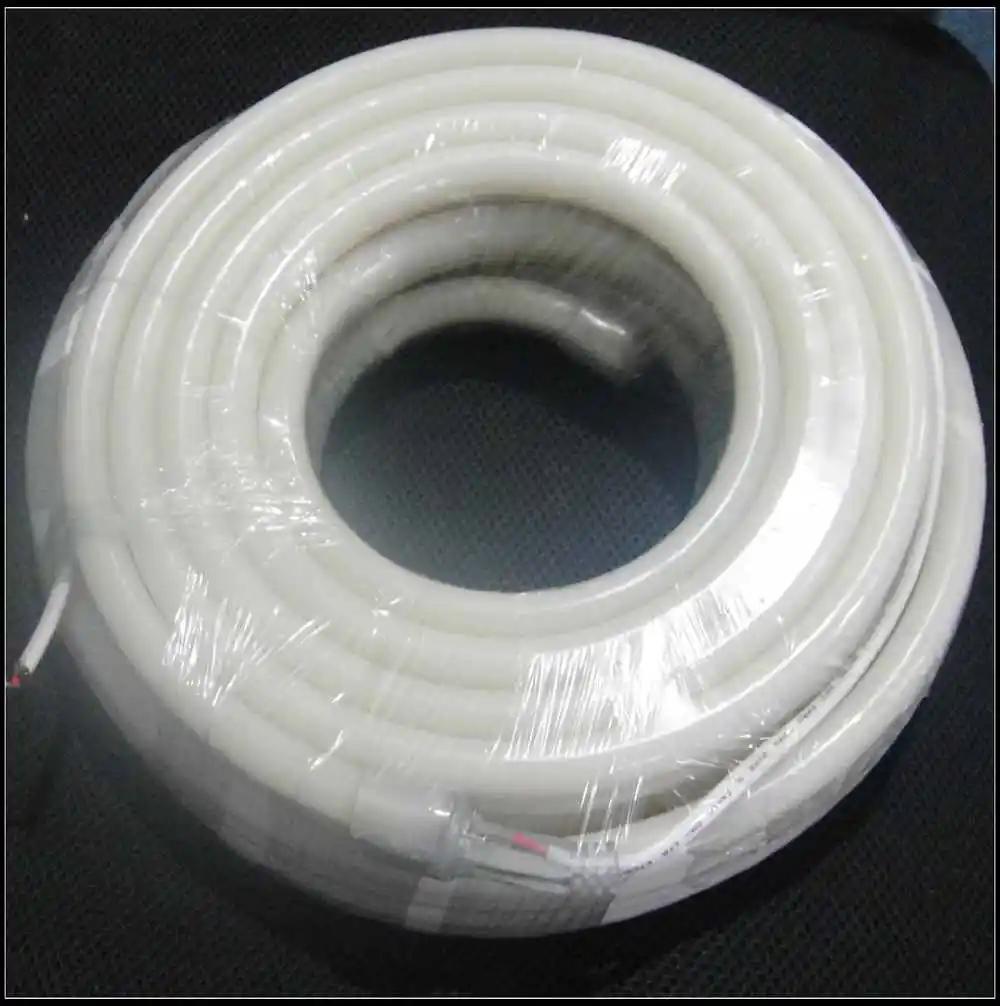 White Cold Color Led Neon Flex with Milky White Skin for Replacing